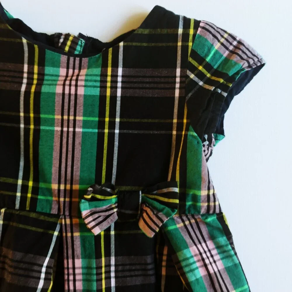 Joe Fresh Plaid Dress size 12-18 Months - Picture 2 of 11